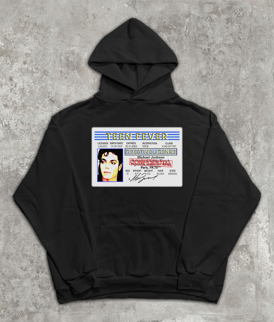 Michael Jackson Hoodie Noir