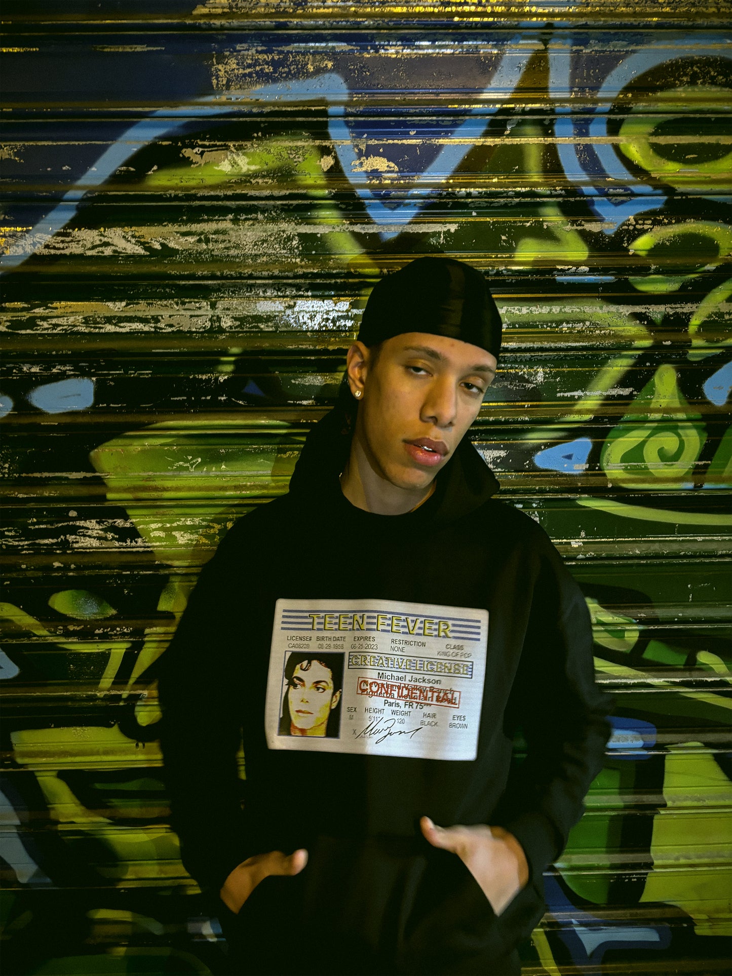 Michael Jackson Hoodie Noir